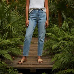 NEW Circus NY By Sam Edelman Joella Weave Flat Sandals - Natural Woven Size 7.5